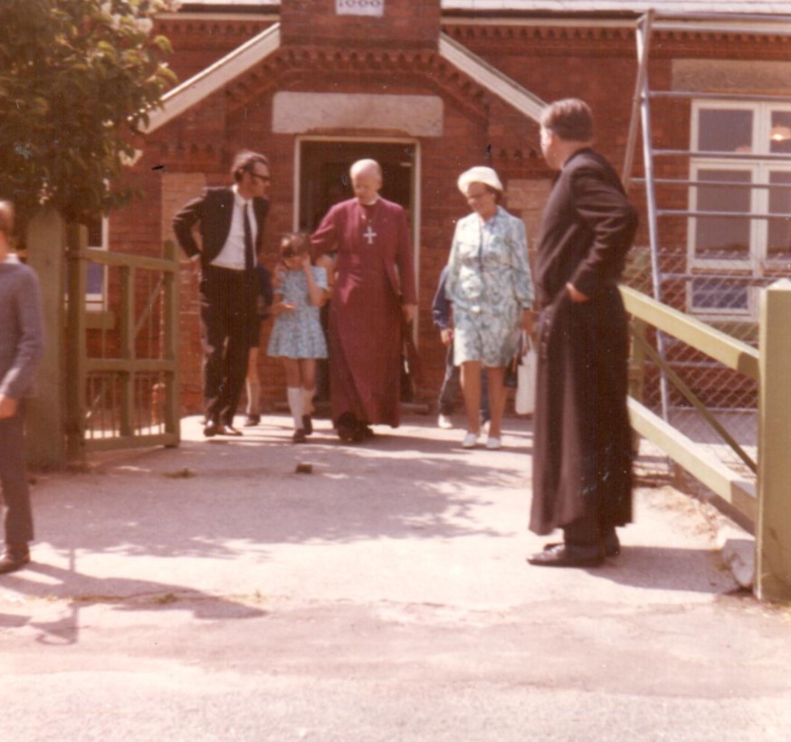 Boughton Sign Unveiling 1972