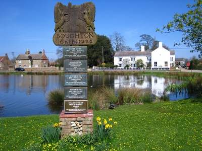 Boughton Village Sign